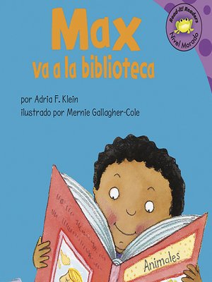 cover image of Max va a la biblioteca